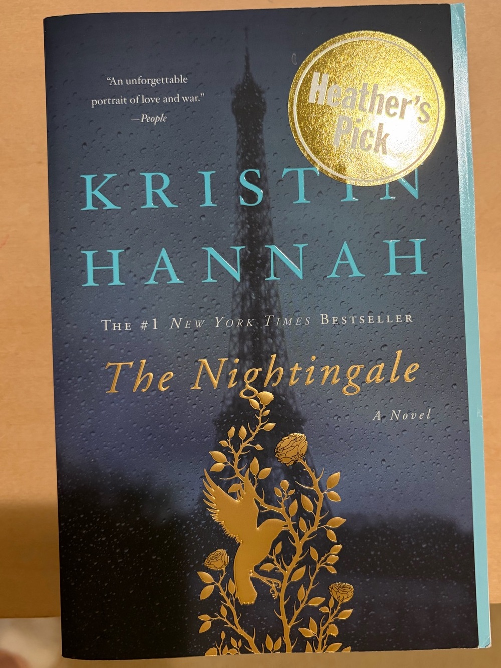 The Nightingale by Kristin Hannah paperback novel
